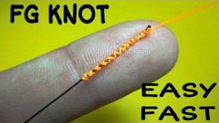 Как связать две лески FG Knot | How to tie fg knot | fg knot easy