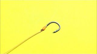 Как привязать крючок с лопаткой | Узел для крючка с лопаткой | Fishing Knots